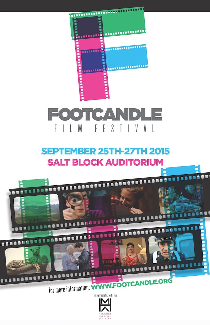 2015 Footcandle Film Festival poster