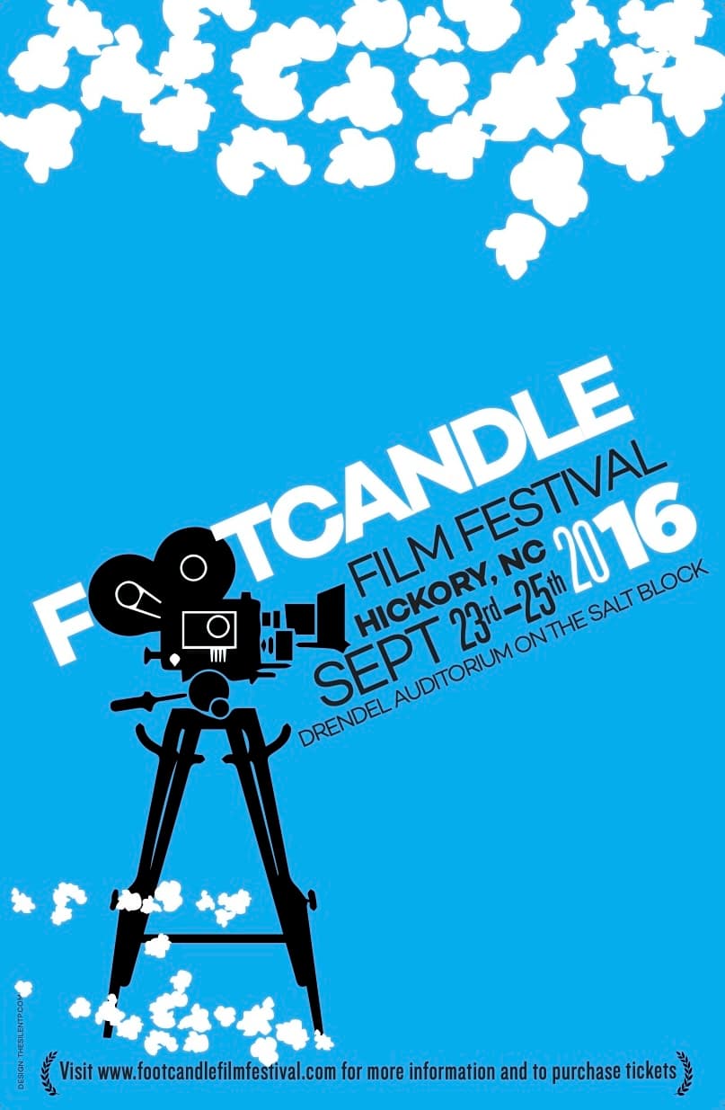 2016 Footcandle Film Festival poster