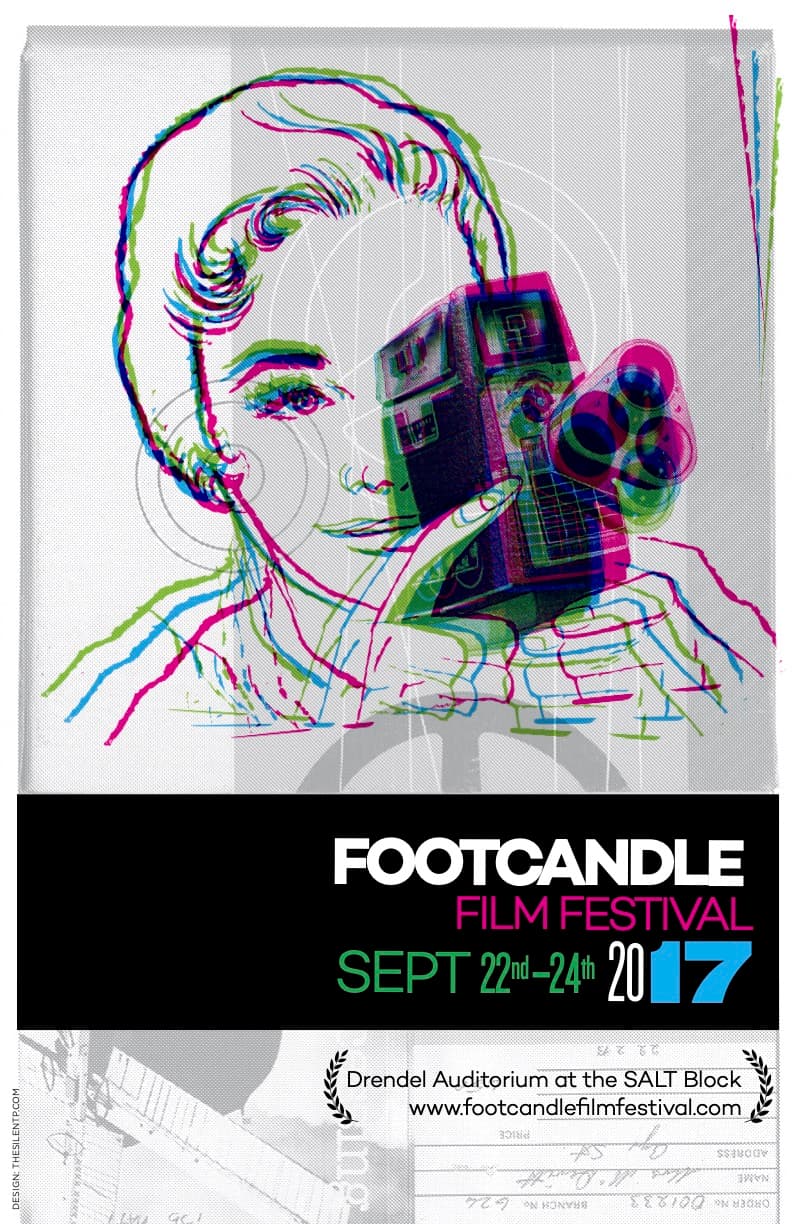 2017 Footcandle Film Festival poster