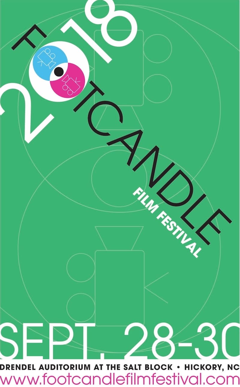 2018 Footcandle Film Festival poster