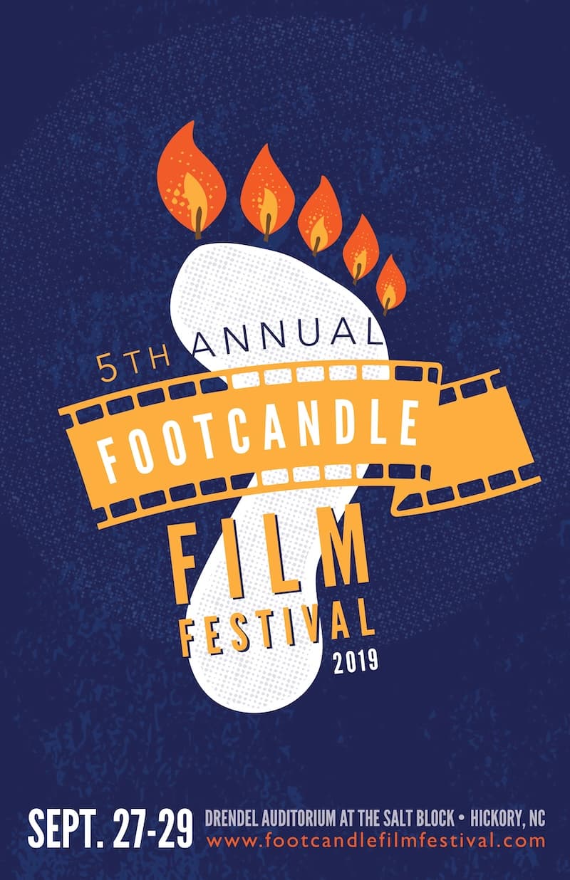 2019 Footcandle Film Festival poster