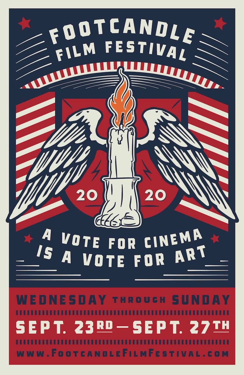 2020 Footcandle Film Festival poster